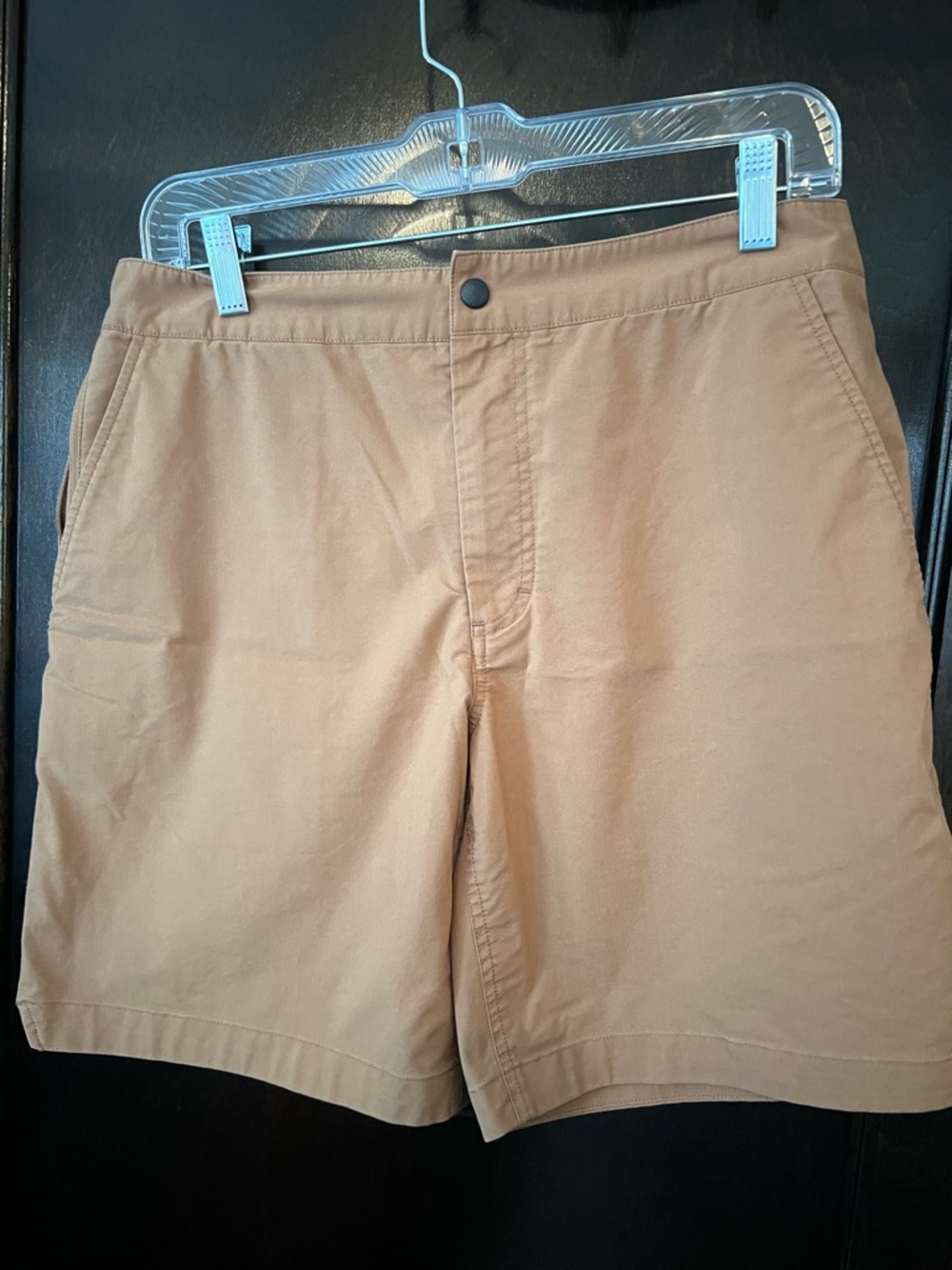 Toad&Co Men's Flat-Front Chino Shorts - Tan